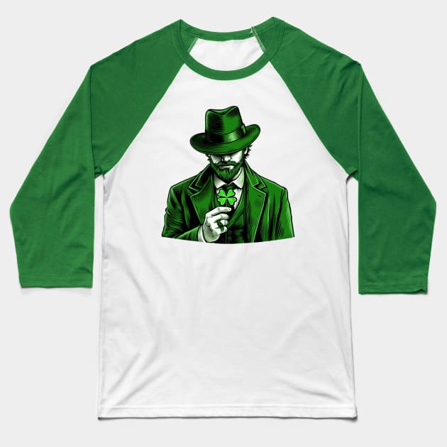 L'homme de Saint Patrick Baseball T-Shirt by YuYu